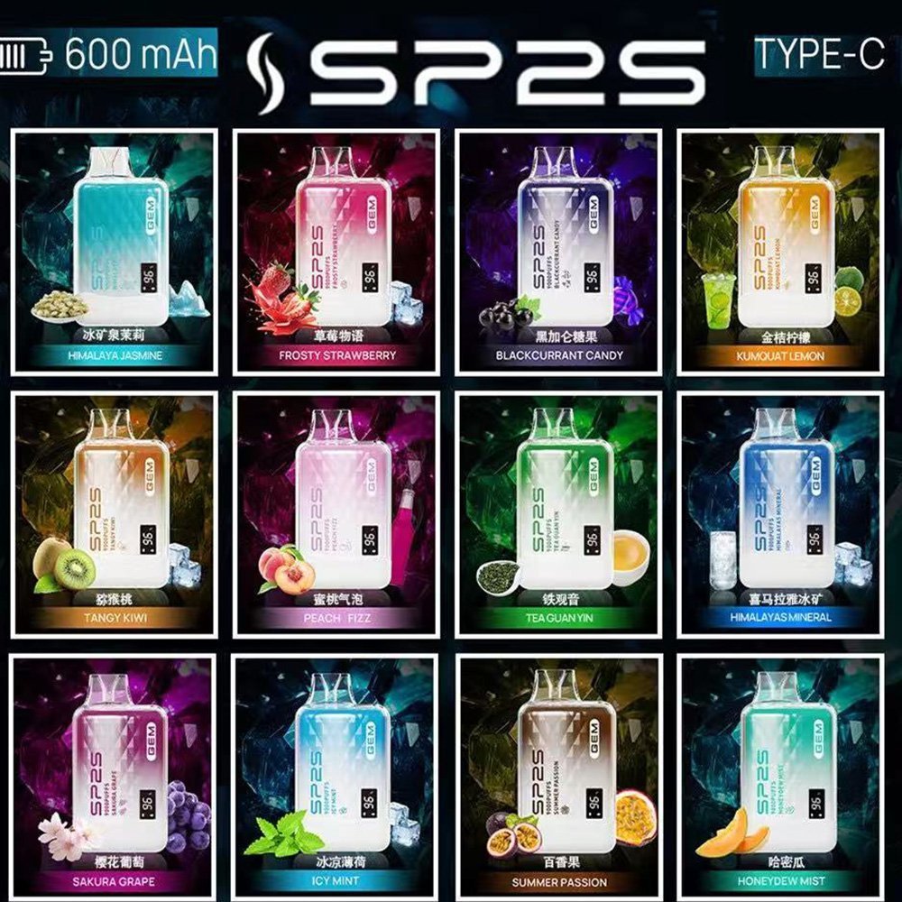 SP2S GEM拋棄式電子煙思博瑞一次性9000口:圖片 2
