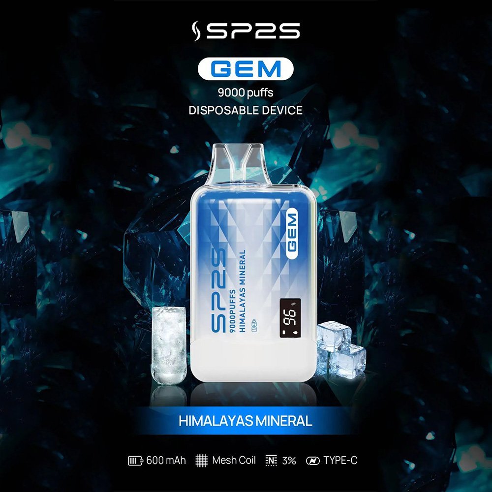 SP2S GEM拋棄式電子煙思博瑞一次性9000口:圖片 8