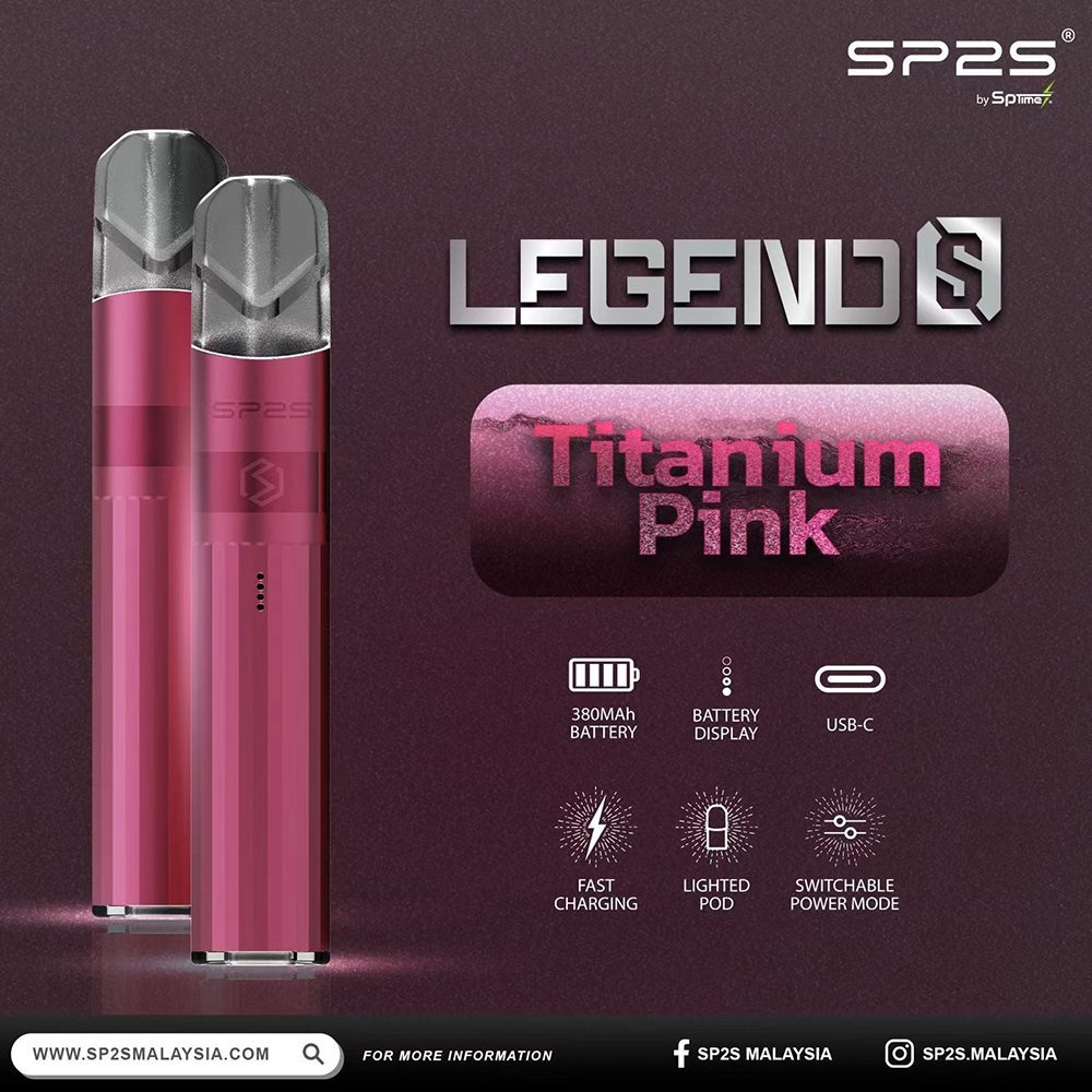 SP2S思博瑞升級款電子煙主機電鍍鈦色一代煙彈通用:圖片 12
