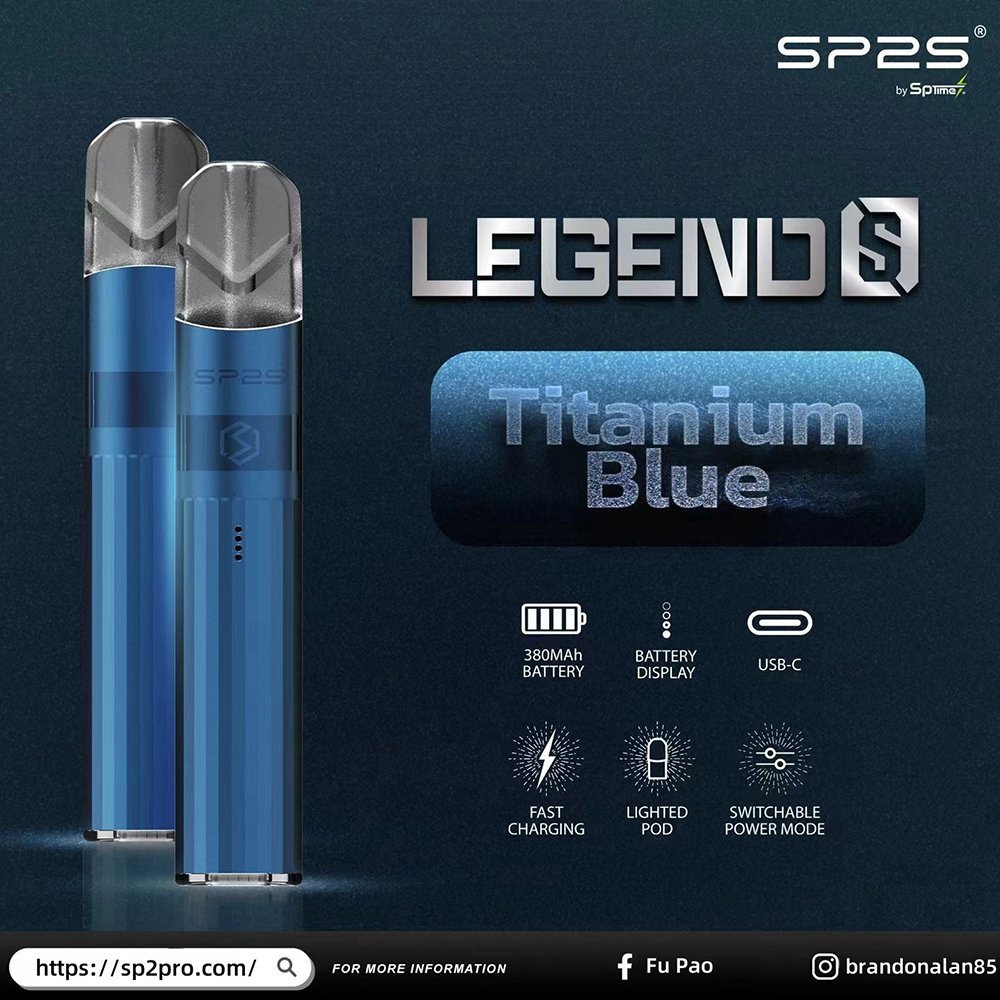 SP2S思博瑞升級款電子煙主機電鍍鈦色一代煙彈通用:圖片 13