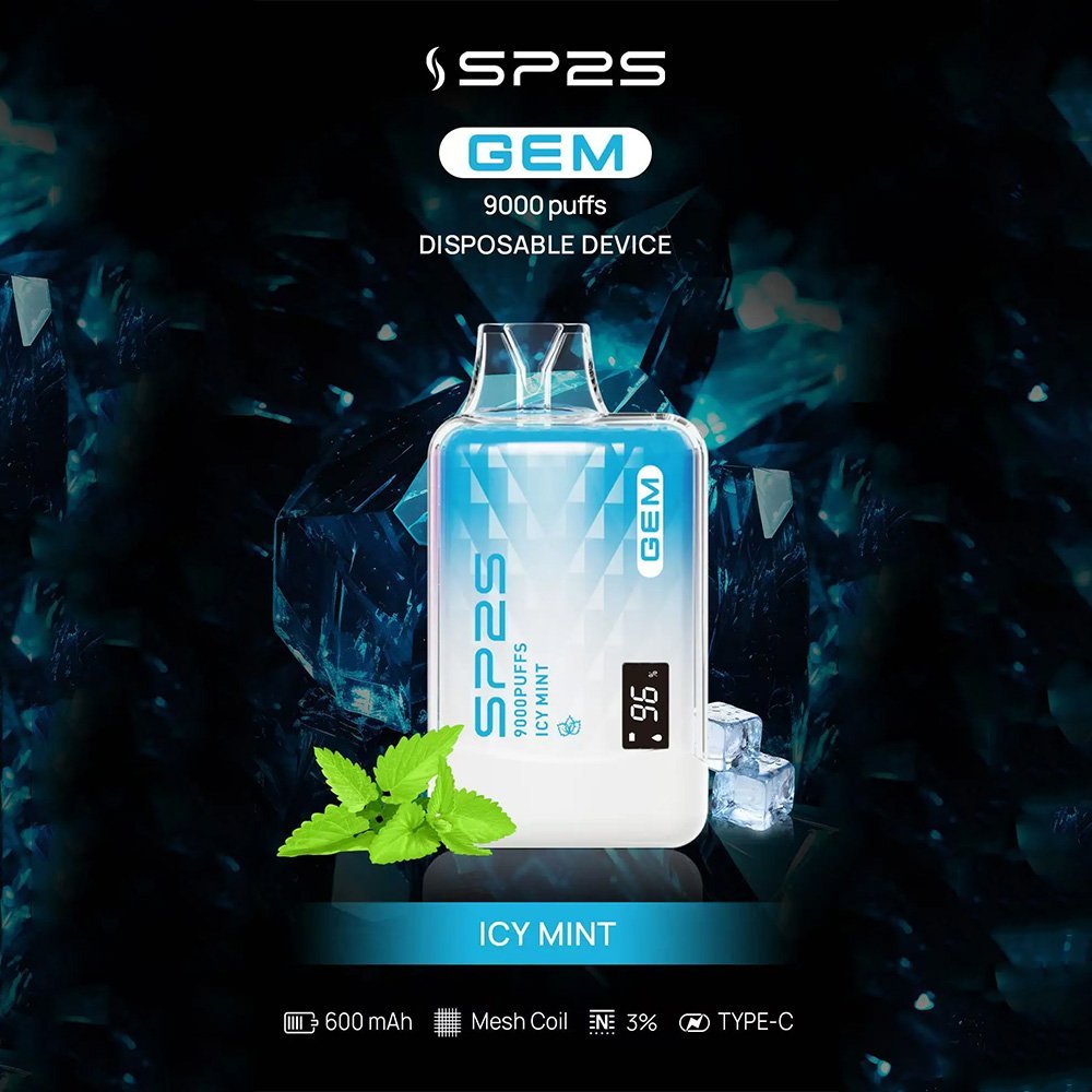 SP2S GEM拋棄式電子煙思博瑞一次性9000口:圖片 12