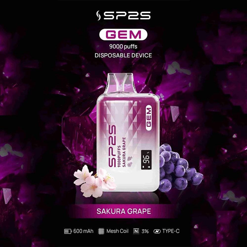 SP2S GEM拋棄式電子煙思博瑞一次性9000口:圖片 6