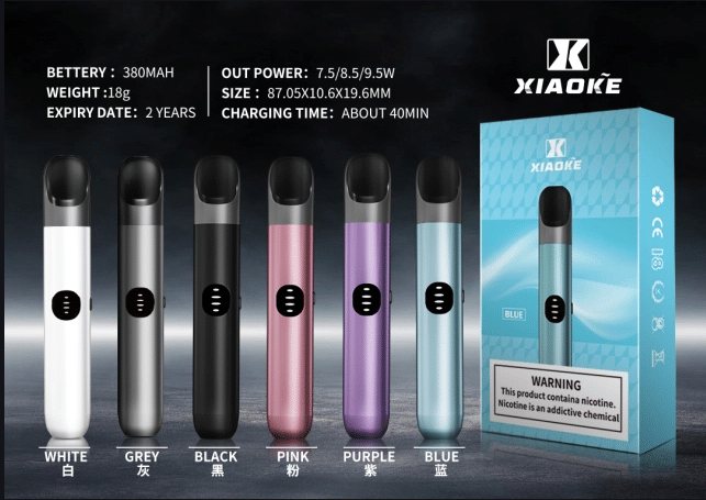 XIAOKE梟客六代電子煙智能變檔主機|6色可選|通用五六代煙彈:圖片 8