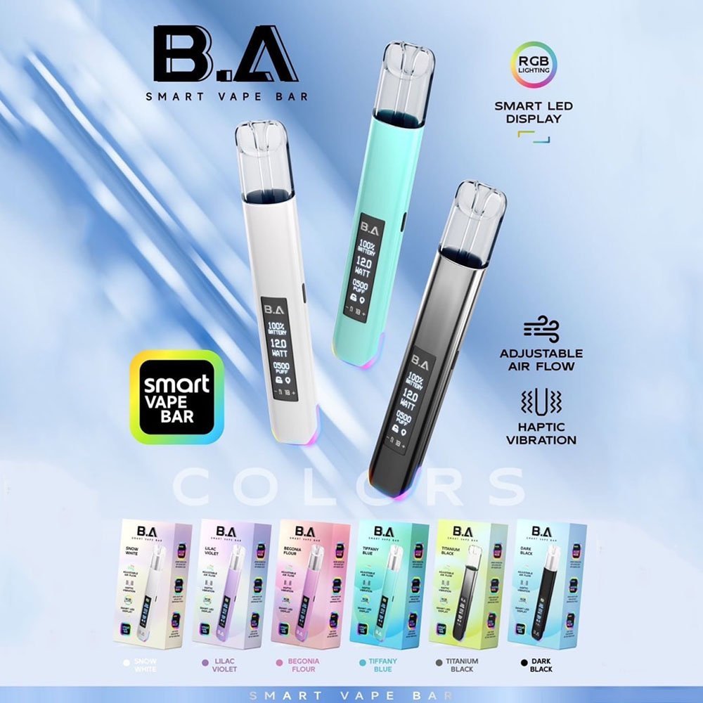 B.A主機一代可調式LED顯示屏可發光Smart Vape Bar煙桿:圖片 2